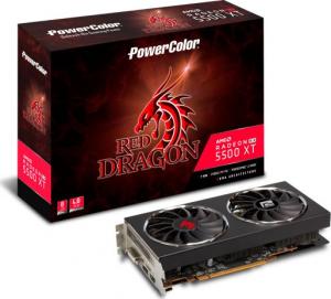 Karta graficzna Power Color Radeon RX 5500 XT Red Dragon 8GB GDDR6 (AXRX 5500XT 8GBD6-DHR/OC) 1