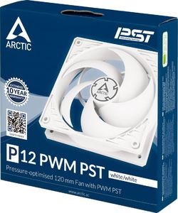 Wentylator Arctic P12 PWM PST Biały (ACFAN00170A) 4