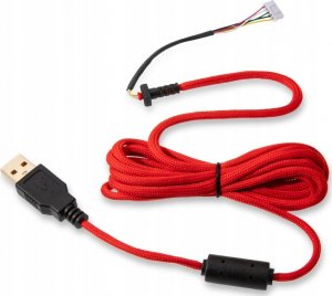 Glorious PC Gaming Race Ascended Cable V2 - Crimson Red (G-ASC-RED-1) 1