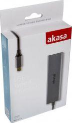HUB USB Akasa 4x USB-A 3.0 (AK-CBCA25-18BK) 2