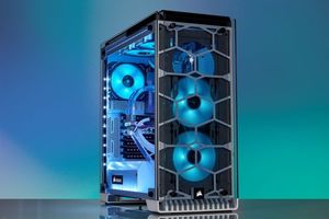 Corsair Corsair Hydro X Series XF Hardline Anschluss gerade G1/4 Zoll AG 6