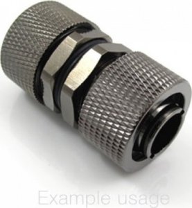 XSPC XSPC Gehäusedurchführung G1/4 Zoll - chrome schwarz 2