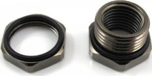 XSPC XSPC Gehäusedurchführung G1/4 Zoll - chrome schwarz 3