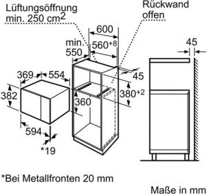 Kuchenka mikrofalowa Bosch HMT 84M654 3