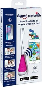 Playbrush Nakładka Smart do rączki każdej ręcznej szczoteczki do zębów różowa 1