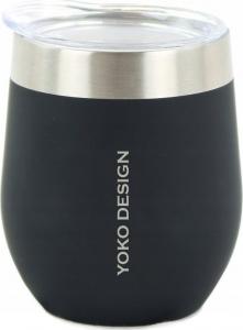 Yoko Design Kubek termiczny Isotherm Mug With Cup 250ml Black 1