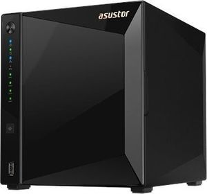 Serwer plików Asus ASUStor AS4004T 4 bay NAS, Marvell Armada A7020 1.6GHz Dual-Core 2GB, up to 4x2.5 HDD, 2xGbE, WoL, hardware encryption 1