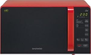 Kuchenka mikrofalowa Daewoo Daewoo KQG-663R Microwave oven with Grill, 20L capacity, 700W, Red/Black 1