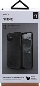 Uniq UNIQ etui Sueve iPhone 11 czarny/charcoal black 2