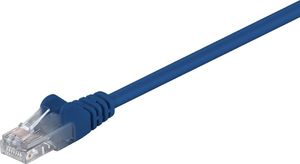 Goobay Goobay 68345 CAT 5e patch cable, U/UTP, blue, 10 m 1