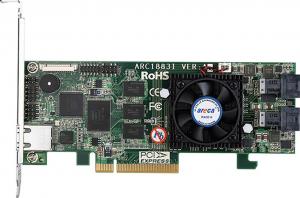 Kontroler Areca PCIe 3.0 x8 - 2x Mini-SASHD SFF-8643 (ARC-1883i) 1