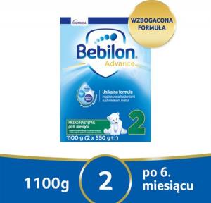 Bebilon Mleko modyfikowane Pronutra-Advance 2 6x1100g 1