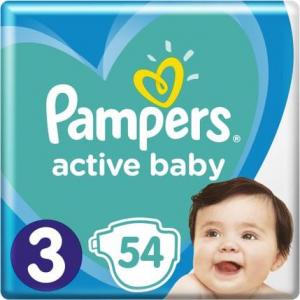 Pieluszki Pampers Active Baby 3, 6-10 kg, 54 szt. 1