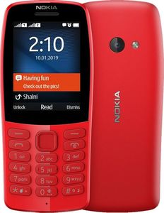Telefon komórkowy Nokia 210 Dual SIM Czerwony 1