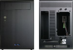 Obudowa Lian Li PC-Q07B2 - 2x HDD - Mini-ITX - USB 3.0 - czarna 2