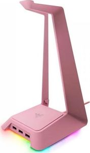 Razer Razer Chroma Enabled Headset Stand with USB Hub Quartz - FRML, USB, Base Station Chroma, Quarz Pink 1