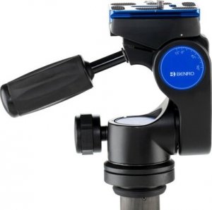 Głowica Benro Benro głowica HD2A 3-kierunkowa głowica, Aluminiowa z uchwytem, płytka PU70 4