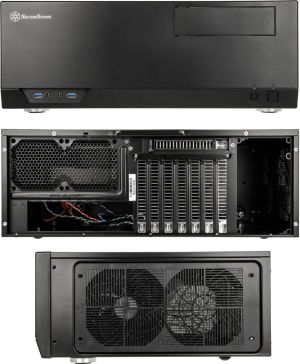 SILVER STONE PCケース SST-GD09B Amazon | Silver Stone Silverstone 【Grandiaシリーズ