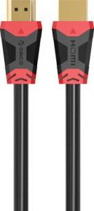 Kabel Orico HDMI - HDMI 0.5m czerwony (HD303-05-BK) 1