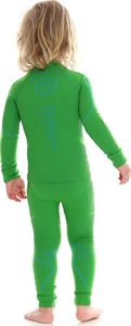 Brubeck Spodnie chłopięce Thermo Kids zielone r. 104/110 (LE12100) 2