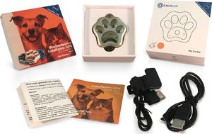 Calmean Lokalizator GPS zwierząt CALMEAN Pet Tracker, Złoty 7