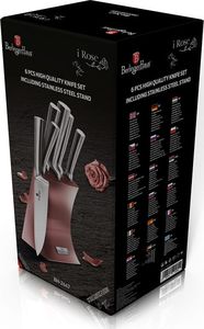 Berlinger Haus ZESTAW NOŻY 6 ELE. BERLINGER HAUS ROSE GOLD BH-2447 2