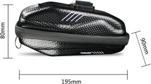 WildMan SAKWA WILDMAN HARDPOUCH BIKE MOUNT ”XS” BLACK 3