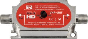 Red Eagle Wzmacniacz antenowy liniowy DVB-T z regulacją +30dB 1