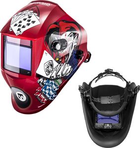 Stamos Maska przyłbica spawalnicza automatyczna samościemniająca z funkcją grind POKERFACE 1