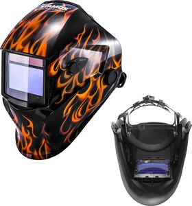 Stamos Maska przyłbica spawalnicza automatyczna samościemniająca z funkcją grind FIRESTARTER 500 1