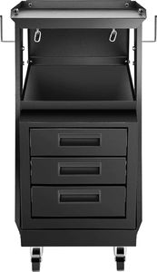 Stamos Wózek spawalniczy warsztatowy stalowy z 3 szufladami 2 półkami nośność do 75kg 5