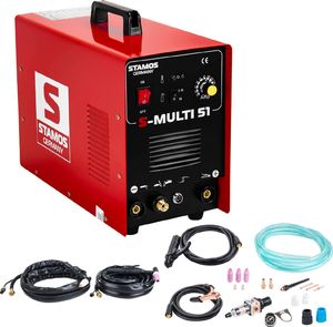 Stamos Urządzenie wielofunkcyjne S-MULTI 51 TIG+MMA+PLAZMA 180A 1