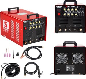 Stamos Spawarka S-AC200P BASIC TIG AC DC 200A 1