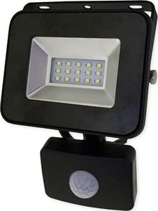 Naświetlacz Bemko Naświetlacz wodoodporny LED 10W 230V z Czujnikiem ruchu, barwa zimna (IP65) 1