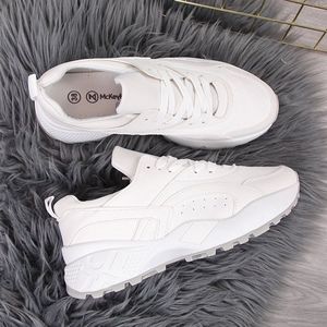 McKeylor Buty sportowe damskie wysoka podeszwa białe McKeylor 40 3