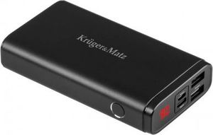 Powerbank Kruger&Matz KM0901 10000 mAh Czarny  (KM0901) 1