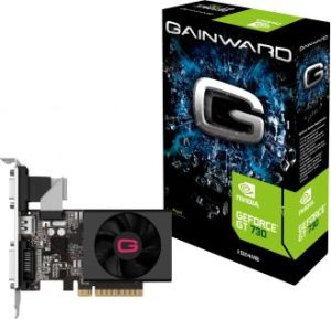 Karta graficzna Gainward GeForce GT 730 1GB DDR3 (64 bit) VGA, DVI, HDMI (426018336-3248) 1
