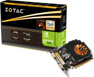 Karta graficzna Zotac GeForce GT 730 2GB DDR3 (128 bit) 2x DVI, miniHDMI (ZT-71103-10L) 1