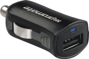 Ładowarka Promate Promate, Zasilacz sieciowy + ładowarka samochodowa, chargeMate-EU1, 230V/12-24V, 5V, 1000mA, porty USB , kabel micro USB 2