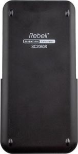 Kalkulator Rebell Rebell Kalkulator RE-SC2060S, czarna, naukowy, punktowy wyświetlacz, plastikowa pokrywa 2