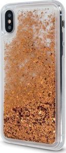 CASE ETUI LIQUID GLITTER TPU HUAWEI MATE 30 LITE ZŁOTY standard 2