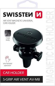 Swissten Uchwyt magnetyczny do samochodu S-Grip AV-M8 2