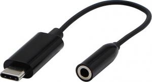 Adapter USB USB-C - Jack 3.5mm Czarny 1
