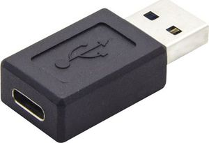 Adapter USB USB-C - USB Czarny 1