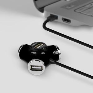 HUB USB Axagon 4x USB-A 2.0 (HUE-X3B) 3