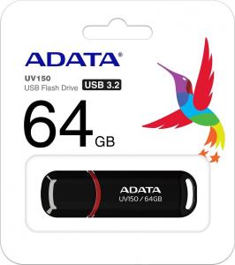 Pendrive ADATA UV150, 64 GB  (AUV150-64G-RBK) 2