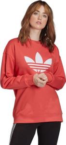 Adidas Bluza damska Originals Trefoil Crew Sweatshirt czerwona r. 40 (FM3291) 1