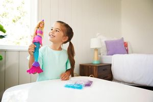 Lalka Barbie Mattel Dreamtopia - Syrenka brokatowy slime (GKT75) 4