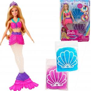 Lalka Barbie Mattel Dreamtopia - Syrenka brokatowy slime (GKT75) 6