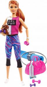 Lalka Barbie Mattel - Relaks na siłowni (GKH73/GJG57) 1